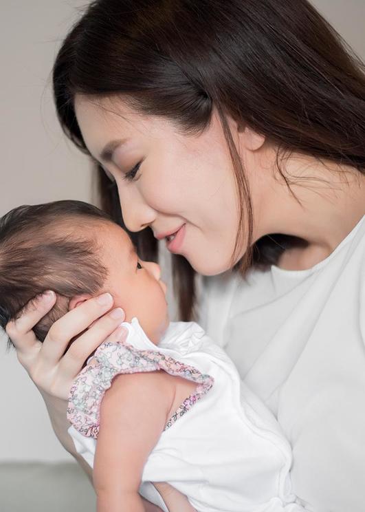 Mother and her baby