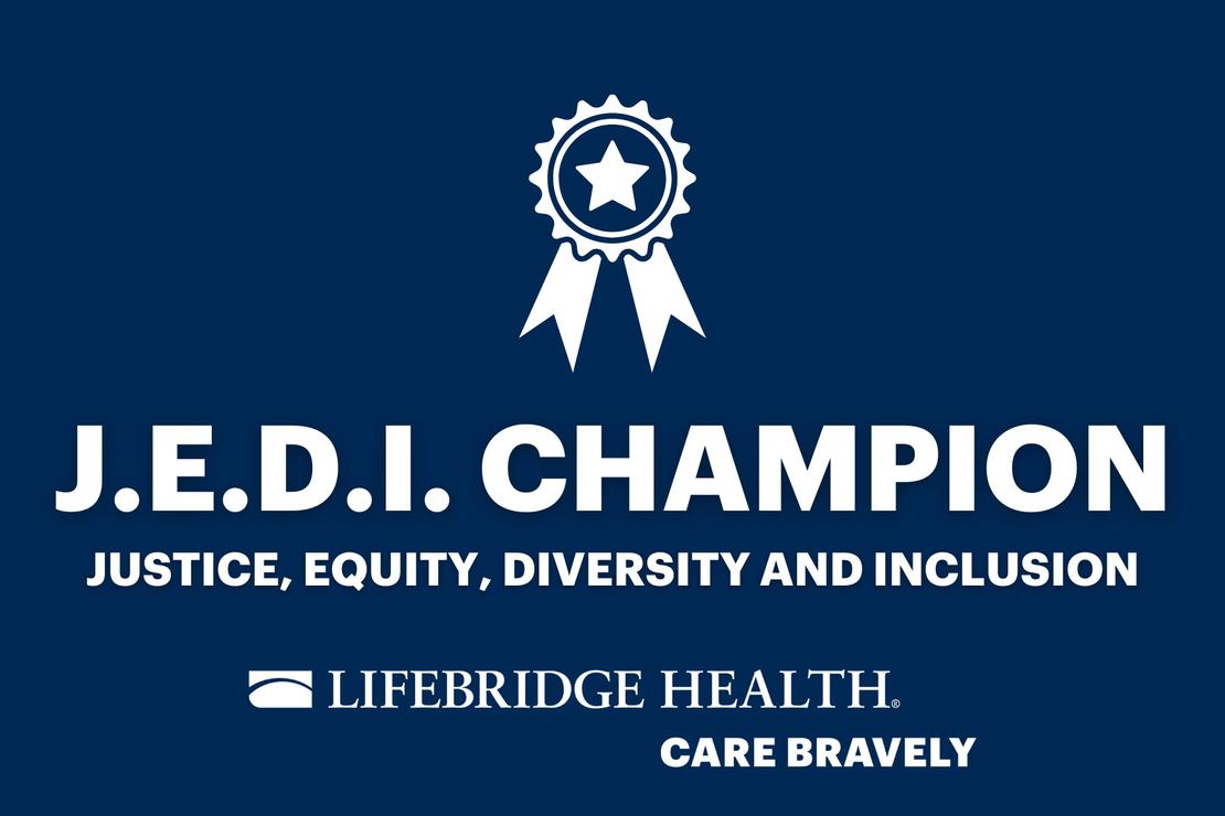 Justice, Equity, Diversity and Inclusion Champion
