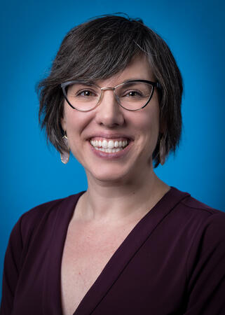 Headshot of Sarah Elwell, recognized by LifeBridge Health's Office of Justice, Equity, Diversity and Inclusion as May's J.E.D.I. Champion.