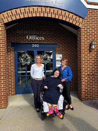 Jen Garner, Taylor Chaffin and Kathy Barna