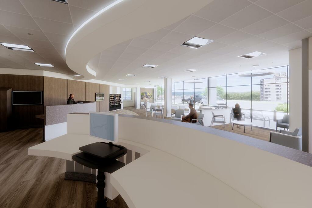 Northwest Hospital Emergency Dept. Modernization - Lobby view 3