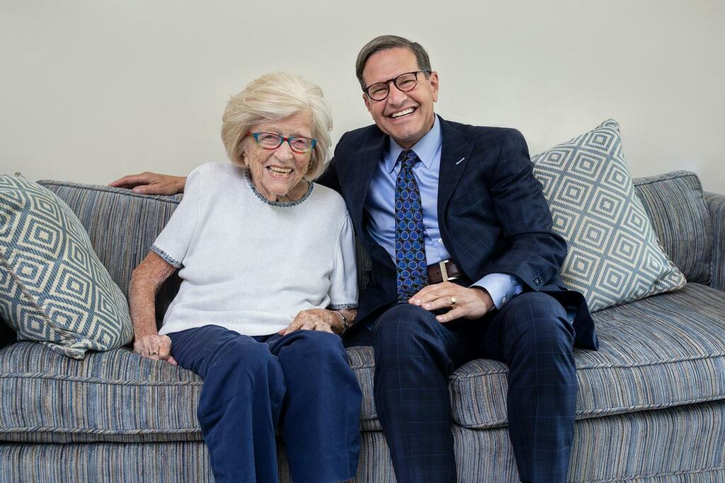 Neil M. Meltzer with Ellen Wasserman
