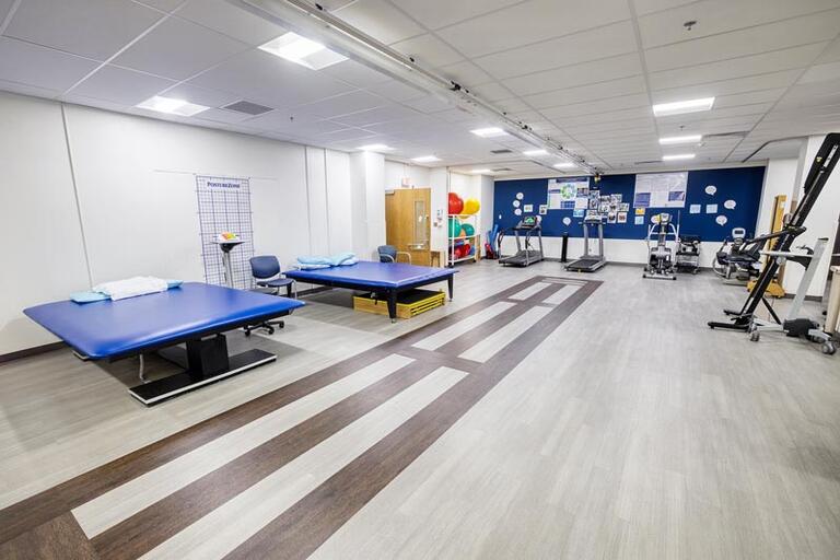Physical therapy space