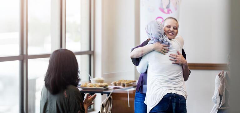 A cancer patient support group