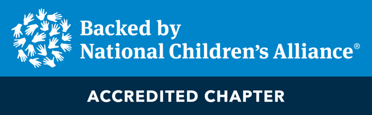 Backed by National Children's Alliance - Accredited Chapter