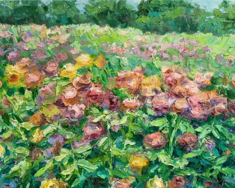 Caz Novak Gather - Impasto preview