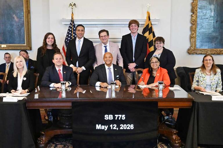 Bill signing