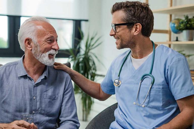 Patient at Tevis Center for Wellness
