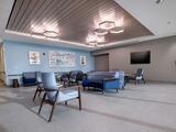 Mandy and Dennis Weinman cancer building interior