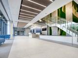 Mandy and Dennis Weinman cancer building interior
