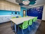 Mandy and Dennis Weinman cancer building interior