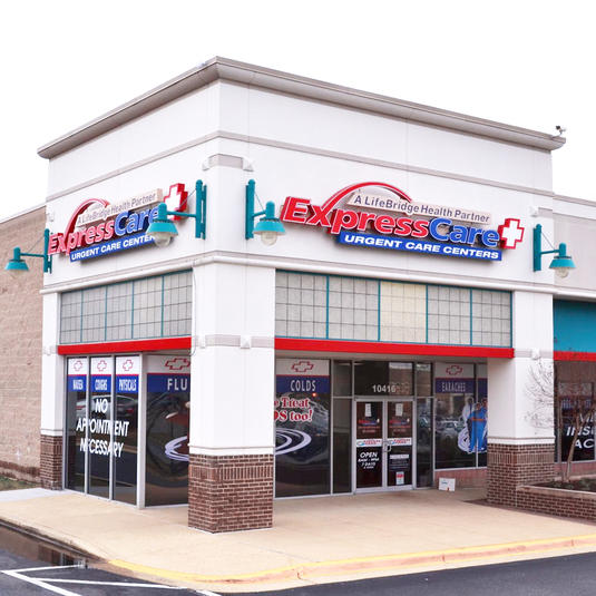 One of our many express care urgent care centers across Maryland and Pennsylvania