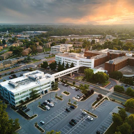 Northwest Hospital baltimore aerial photo
