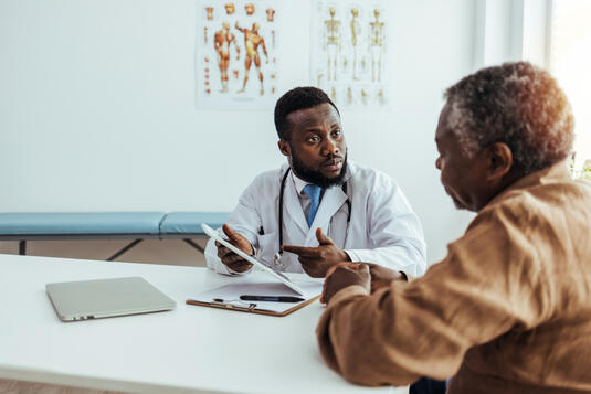 Patient at Tevis Center for Wellness