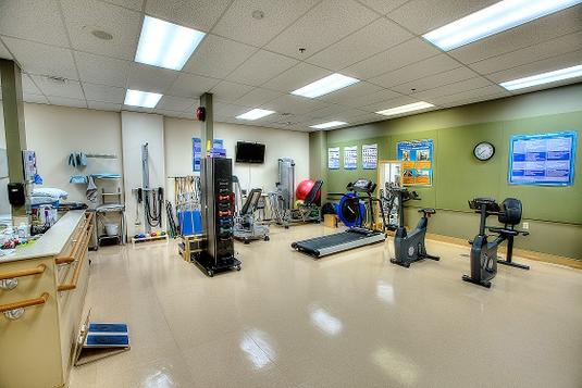 A physical therapy space