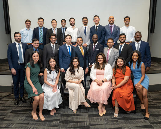 internal residency group photo 2023 in Baltimore Maryland