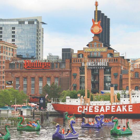 The Baltimore Inner Harbor