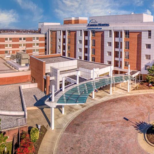 The Carroll Hospital building