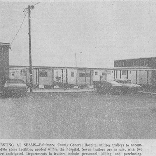 Historical photo of Northwest Hospital