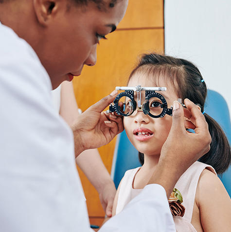 Pediatric ophthalmology appointment