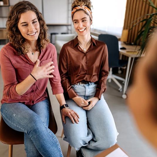 Women in a support group