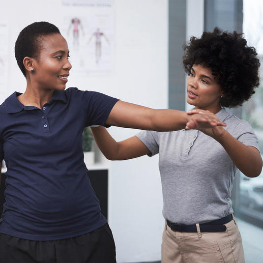 Doctor speaking with a patient Doctor speaking with a patient