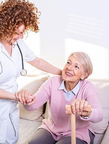Patient with a doctor